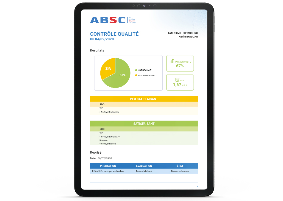 Controle qualité